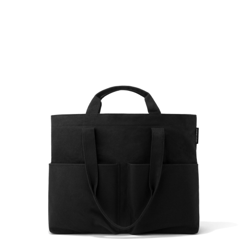 Vida Tote - 100% Organic Cotton Tote Bag | Dagne Dover - Black Large