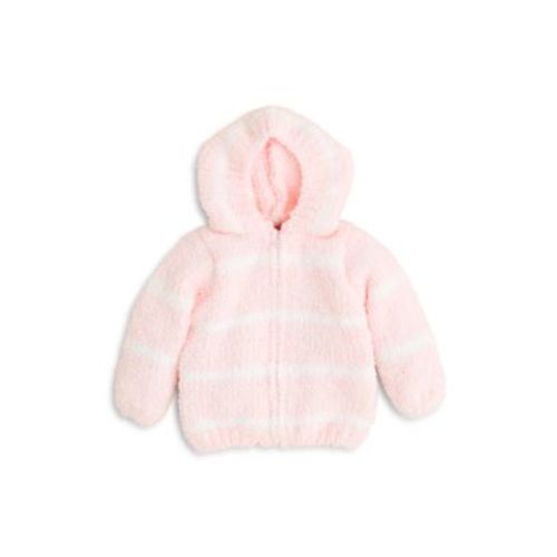 Girls' Striped Hooded Jacket (0-6 months)