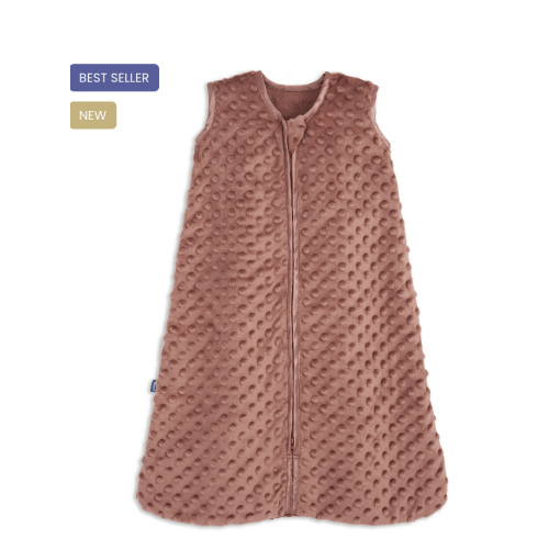 Cedar Plushy Dot Velboa Wearable Baby Blanket L | HALO