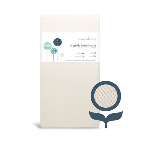 Organic Breathable Baby Crib Mattress (2-Stage)