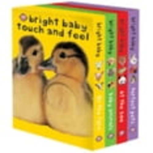 Roger Priddy: Bright Baby Touch and Feel Boxed Set: On the Farm, Baby Animals, at the Zoo and Perfect Pets (Hardcover)