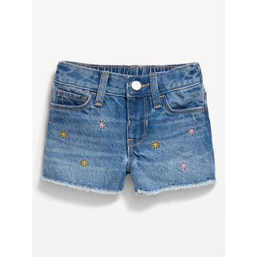 Frayed-Hem Jean Shorts for Baby
