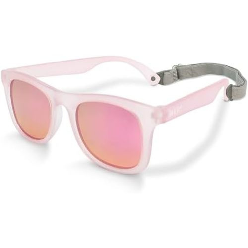 JAN & JUL Baby Toddler Kids’ Flexible UV-400 Polarized Sun-glasses with Strap for Girls Boys