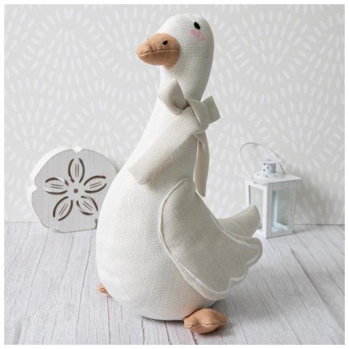 Plush Goose Pillow