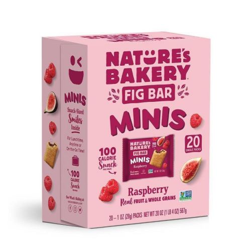Nature's Bakery Raspberry Fig Bar Minis - 20oz/20ct