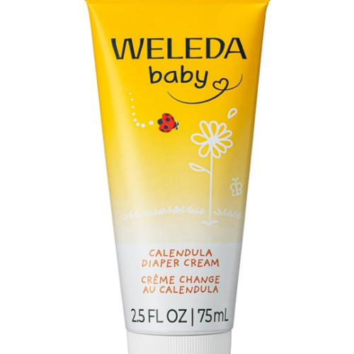 Weleda Baby Calendula Diaper Cream, 2.8 Fluid Ounce, Plant Rich Protection with Calendula, Chamomile, Sweet Almond Oil, Lanolin and Zinc Oxide