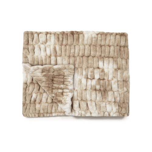 Caramel N' Cream Baby Blanket