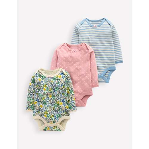 Printed 3 Pack Bodies-Chick Floral