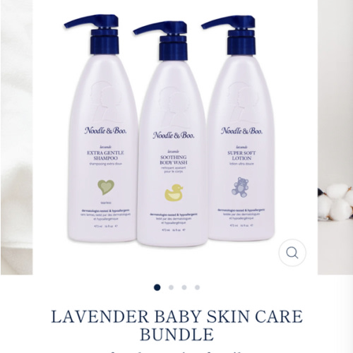 Lavender Baby Skin Care Bundle – Noodle & Boo