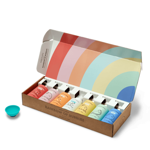 Rainbow of Bubbles Mixable Bath Soap for Kids – Dabble & Dollop