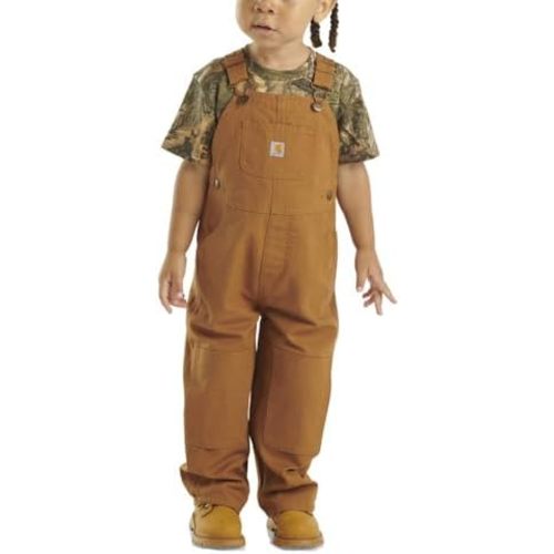 Carhartt Kid's CM8609 Loose Fit Canvas Bib Overall - Boys