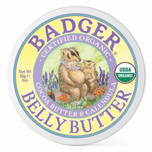 Badger Belly Butter, Cocoa Butter & Calendula, 2 oz