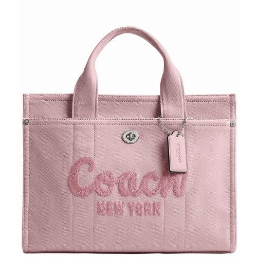 COACH Ballerina Denim Large Cargo Tote Bag