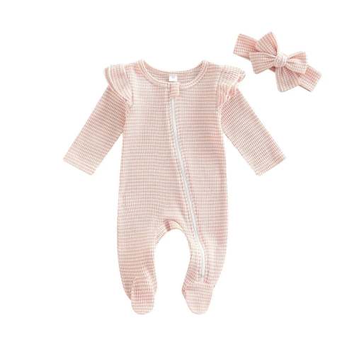 Baby Waffle Jumpsuits