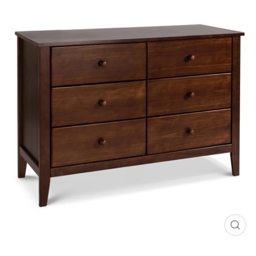 Morgan 6-Drawer Dresser (espresso)