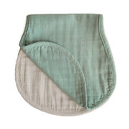 Mushie Muslin Baby Burp Cloth Organic Cotton 2-Pack