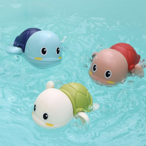 SEPHIX Bath Toys for Toddlers 1-3 Year Old Boys Gifts, Swim Turtle Water Bath Toys for Toddlers Boy Toys for 1 2 3 4 Year Old Girls Gifts, Wind-up Bathtub Toys for Baby Pool Toys Toddler Age 1-2-4