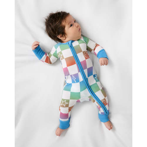 Ombre Cheery Checks Zippy | Little Sleepies