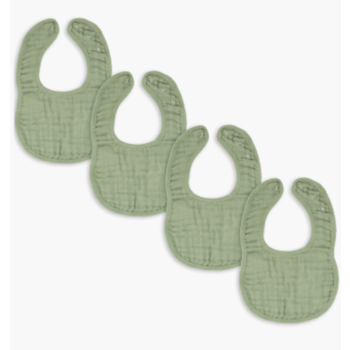Muslin Bibs - Pack of 4