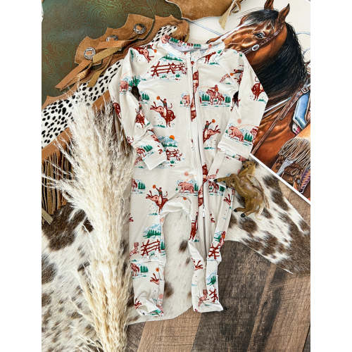 Old Faithful Double Zipper Pajamas