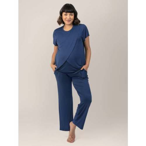 Kindred Bravely Short Sleeve Maternity & Nursing Pajama Set