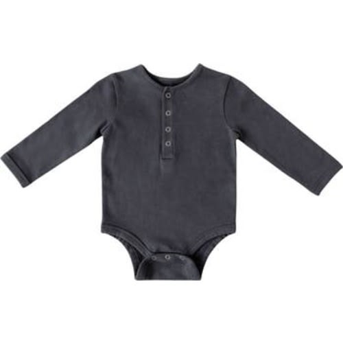 Essentials Long Sleeve Organic Cotton Bodysuit, 0-3M