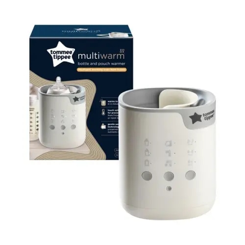 Tommee Tippee Pouch & Bottle Warmer - White | Baby Bunting AU