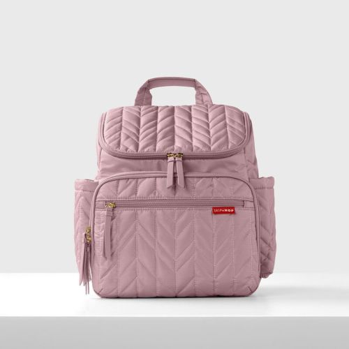 Mauve Forma Diaper Backpack - Mauve | skiphop.com