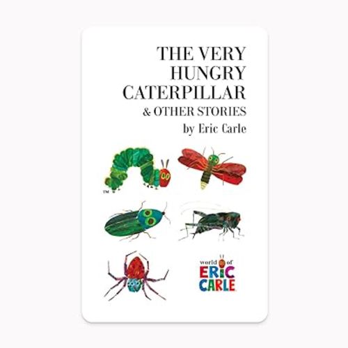 Yoto The Very Hungry Caterpillar & Other Stories by Eric Carle – Kids Audio Card for Use with Player & Mini All-in-1 Audio Player, Fun Screen-Free Listening for Playtime Bedtime Travel, Ages 1+