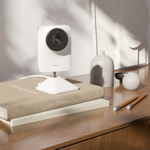 Miku Pro Smart Baby Monitor With Floor Stand | No Contact Breathing and Sleep Tracking