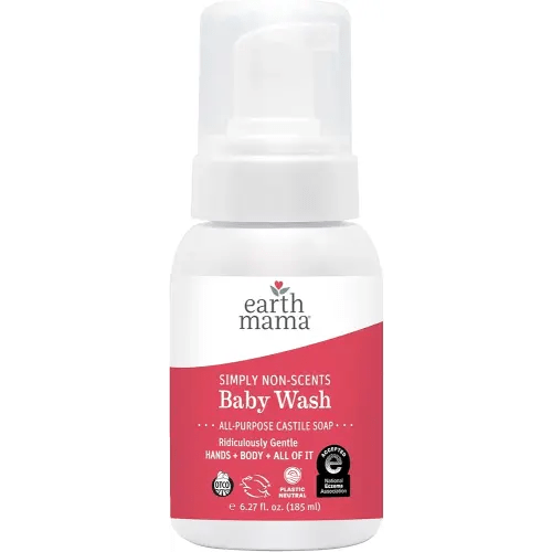 Earth Mama Non-Scents Ba$By Wash, 160 Milliliters