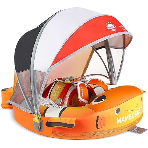 Mambobaby Baby Pool Float with Canopy