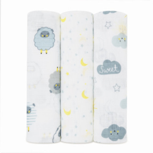 Ideal Baby by the Makers of Aden + Anais Swaddles, 3-Pack