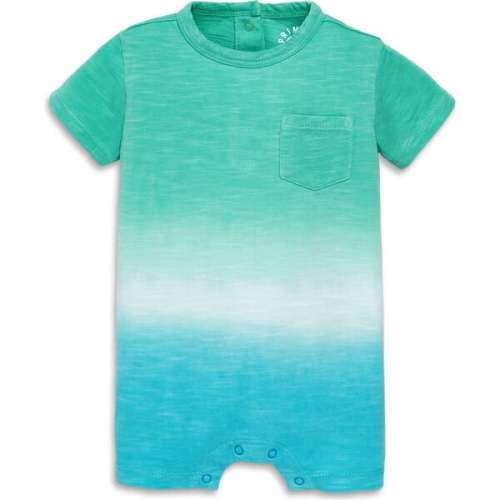 Baby Pocket Shortie In Dip-Dye, Sea Dip Dye - Primary | Maisonette