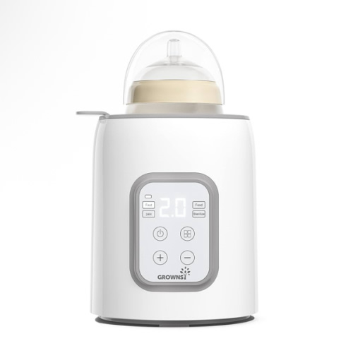 Bottle Warmer, GROWNSY 8-in-1 Fast Baby Milk Warmer with Timer for Breastmilk or Formula, Accurate Temperature Control, with Defrost, Sterili-zing, Keep, Heat Baby Food Jars Function
