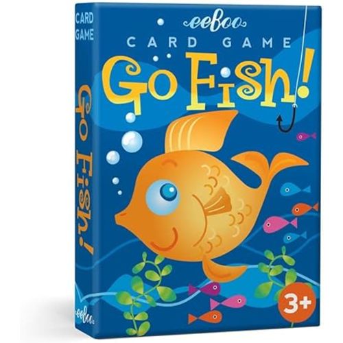 eeBoo: Color Go Fish Playing Card Game, Cards are Durable and Easy to Use, Instructions Included, Educational and Fun Learning, For Ages 3 and up