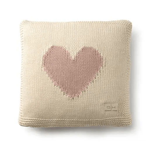 DH Pink Heart Cushion