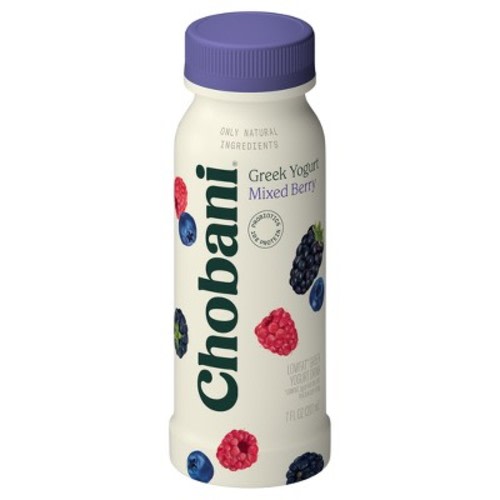 Chobani Mixed Berries Greek Style Yogurt Drink - 7 fl oz