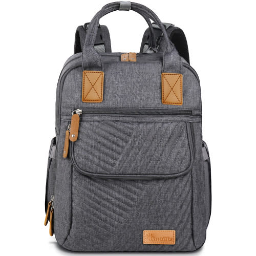 Wmtlife Baby Diaper Bag, Large Diaper Bag Backpack for Boys Girls with Stroller Straps