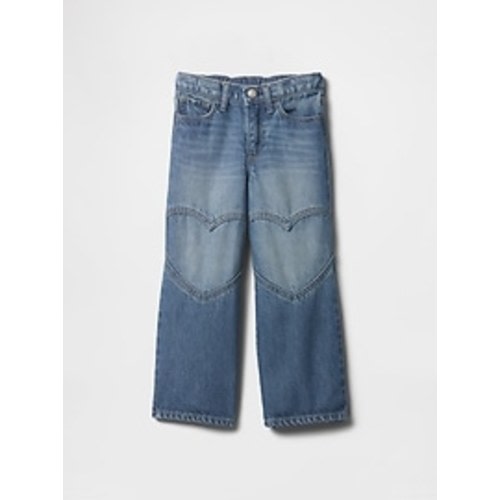 babyGap Pull-On Wide-Leg Jeans | Gap Factory