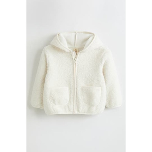 Cozy Fleece Hooded Jacket, 6M