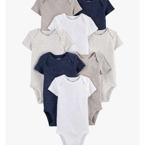 Simple Joys by Carter's Baby 8-Pack Short-Sleeve Bodysuit