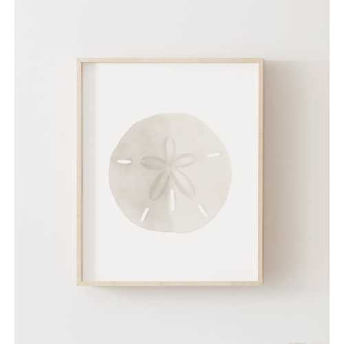 Sand Dollar Print, Beach Nursery Decor, PRINTABLE Watercolor Sand Dollar Wall Art, Coastal Home Decor, DIGITAL DOWNLOAD