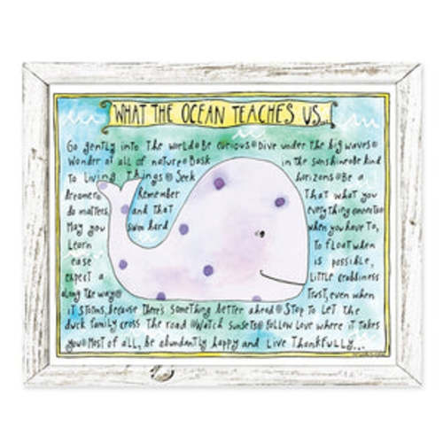 OCEAN WHALE BY SANDY GRINGRAS 7X6 – Buoys On Main