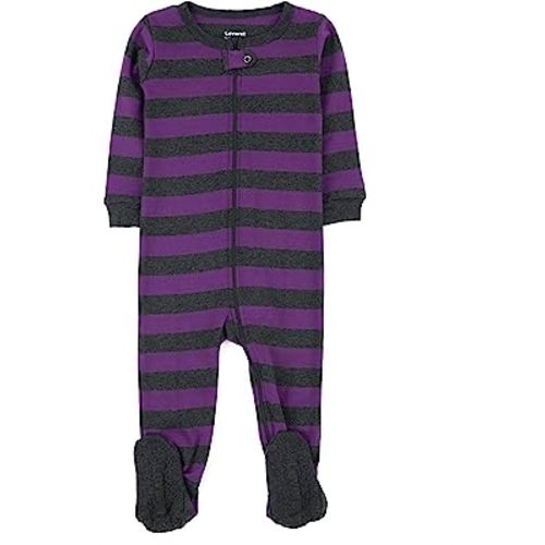 Leveret Kids Pajamas Baby Boys Girls Footed Pajamas Sleeper 100% Cotton (Size 6-12 Months-5 Toddler)