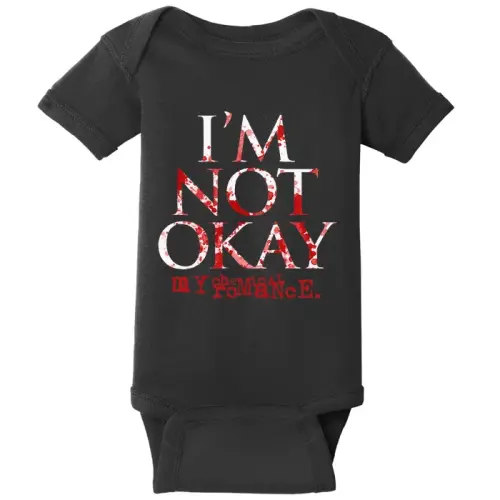 My Chemical Romance I'm Not Ok Baby Bodysuit