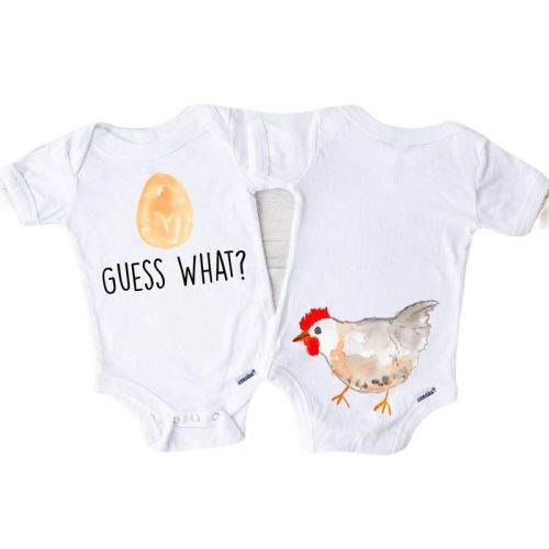 Chicken Butt Farm Onesie® Baby Boy Girl Clothes Infant Bodysuit Funny Cute Newborn Gs1 White 3-6m Onesie®