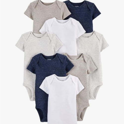 Simple Joys by Carter's unisex-baby 8-pack Short-sleeve Bodysuit