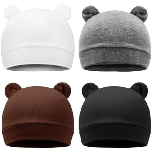 Newborn Baby Hat Infant Beanie Caps Soft Cotton Toddler Hats Newborn Hospital Hat for Baby Boy Girl Kid 0-24 Months