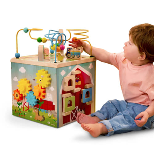 Battat Barnyard Activity Cube